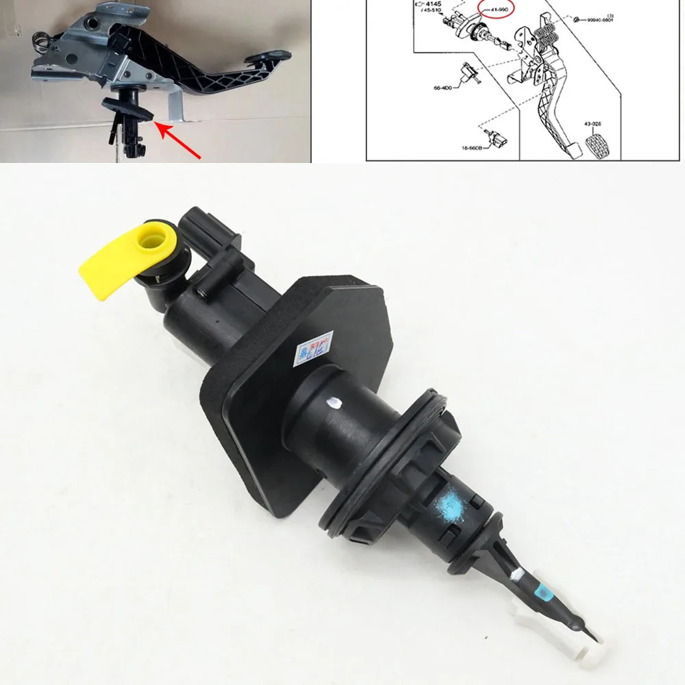 

KD4341400B Clutch Master Cylinder For Mazda 2 DJ Demio III Axela 3 BM BN Atenza 6 GJ CX-3 CX3 DK CX-5 CX5 KE KF CX-8 CX8 KG
