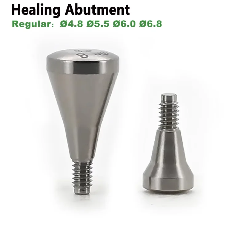 Dental Implant Fixing Screws Fit Neo Biotech Healing Abutment Grade 5 Titanium Healing Cap OEM ODM For Clinic And Lab