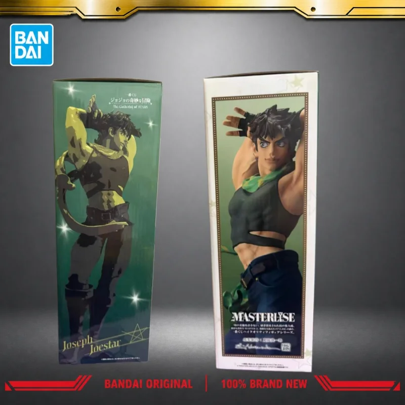 

In Stock Bandai Original Ichiban Kuji Jojos Bizarre Adventure Joseph Joestar Action Figure Model Doll Brand New Boxed Anime