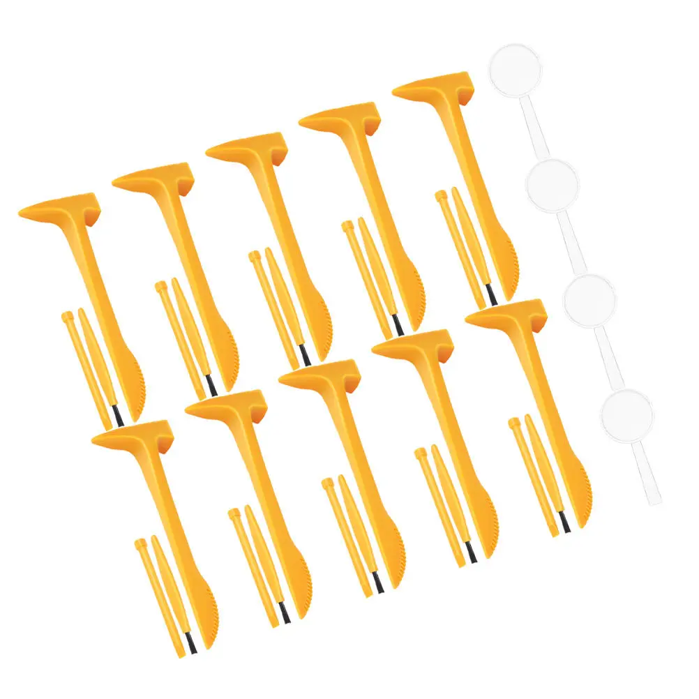1Set Excavation Dig Tools Plastic Hammer Chisel Brushes Archaeological Kit for Kids Science Exploration Digging Activity