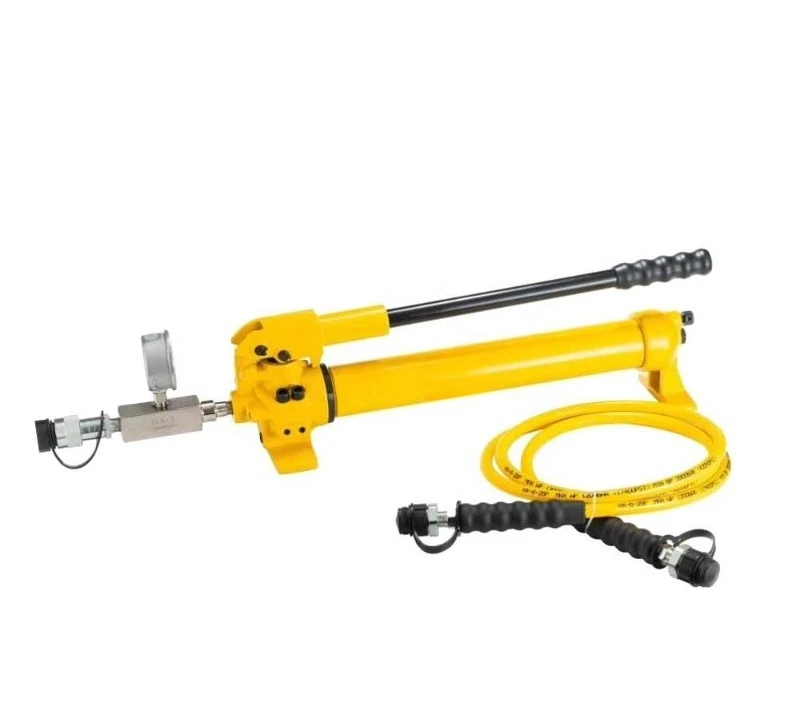 70Mpa capacity manual hydraulic manual pump, used for jack hydraulics of hydraulic pumps
