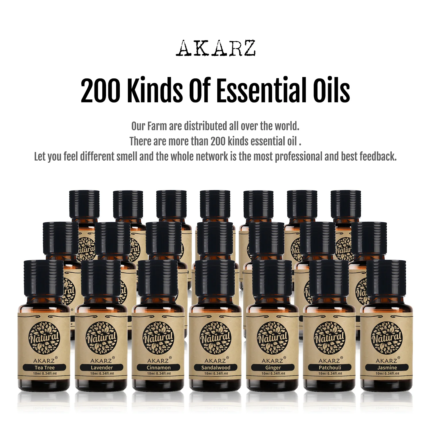 AKARZ Clary Sage Oil for Diffuser Solubility Handmade DIY Soap Scents Candle Scents Superior Quality Perfume Oil