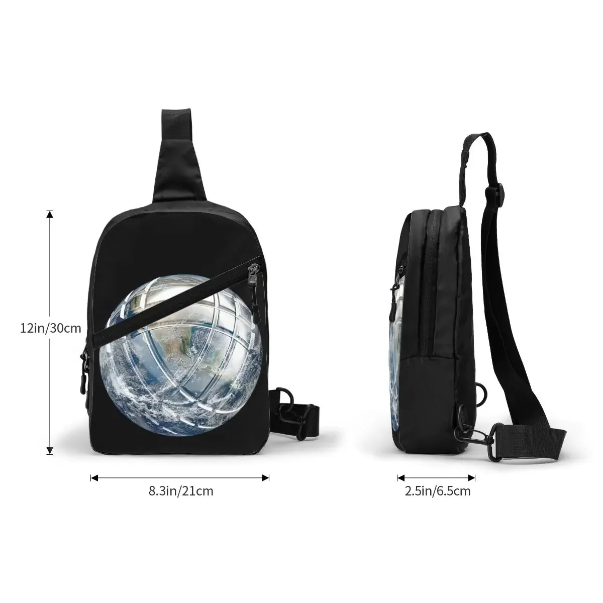 Petanque Tas Dada Pria Selempang Ransel Selempang Tas Dada Bepergian Mendaki Tas Bahu Daypack