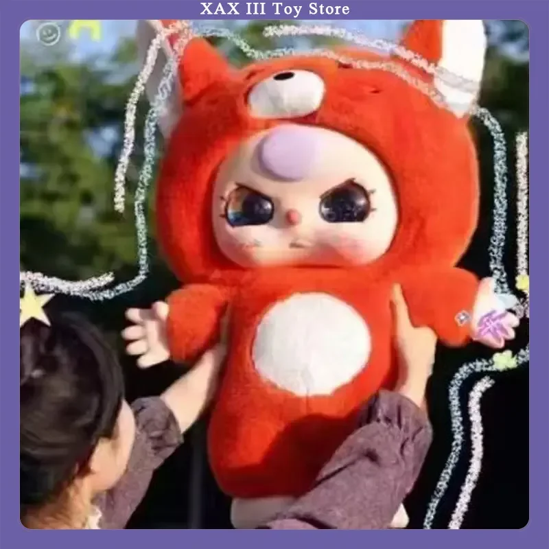 

New 100% Original Babythree 1000% Roughly Surprise Blind Box Plush Doll Decorative Ornaments Birthday Gift Collect Dolls