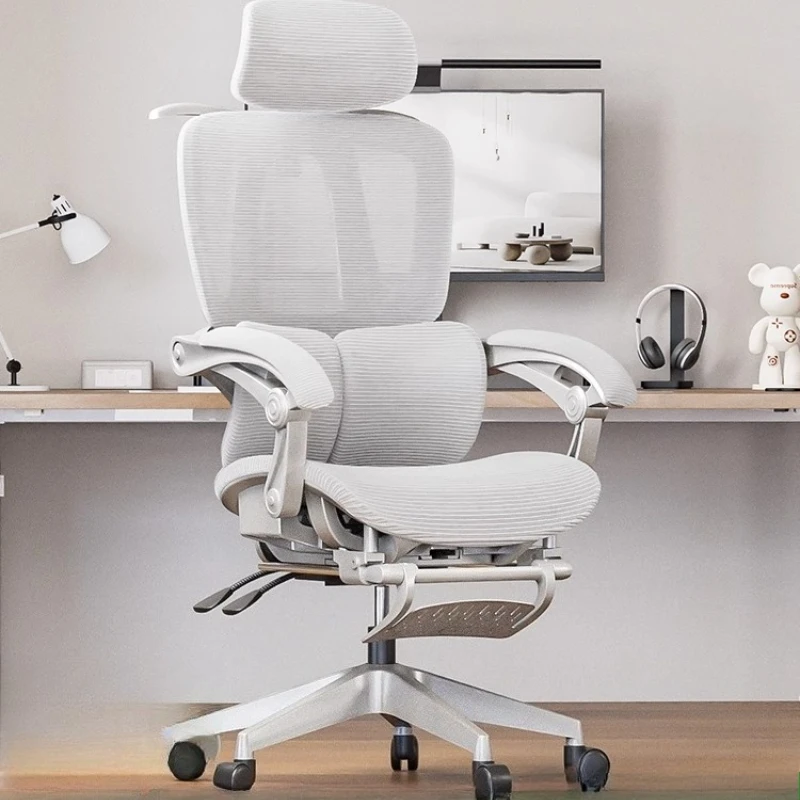 

Nordic Ventilation Chairs Lumbar Cushion Executive Study Ergonomic Office Chair Recliner Computer Sedia Ufficio Furniture