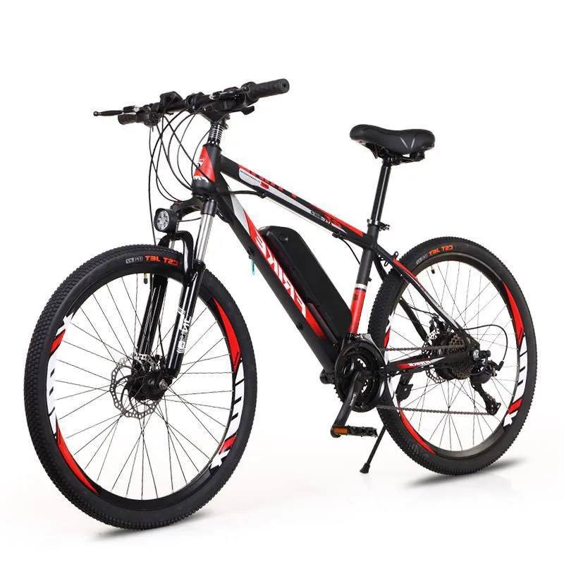 Cheap 350w 36v 8ah 10ah 21s 27s 26-inch electric e mountain bike ebike full suspension mid drive 2022