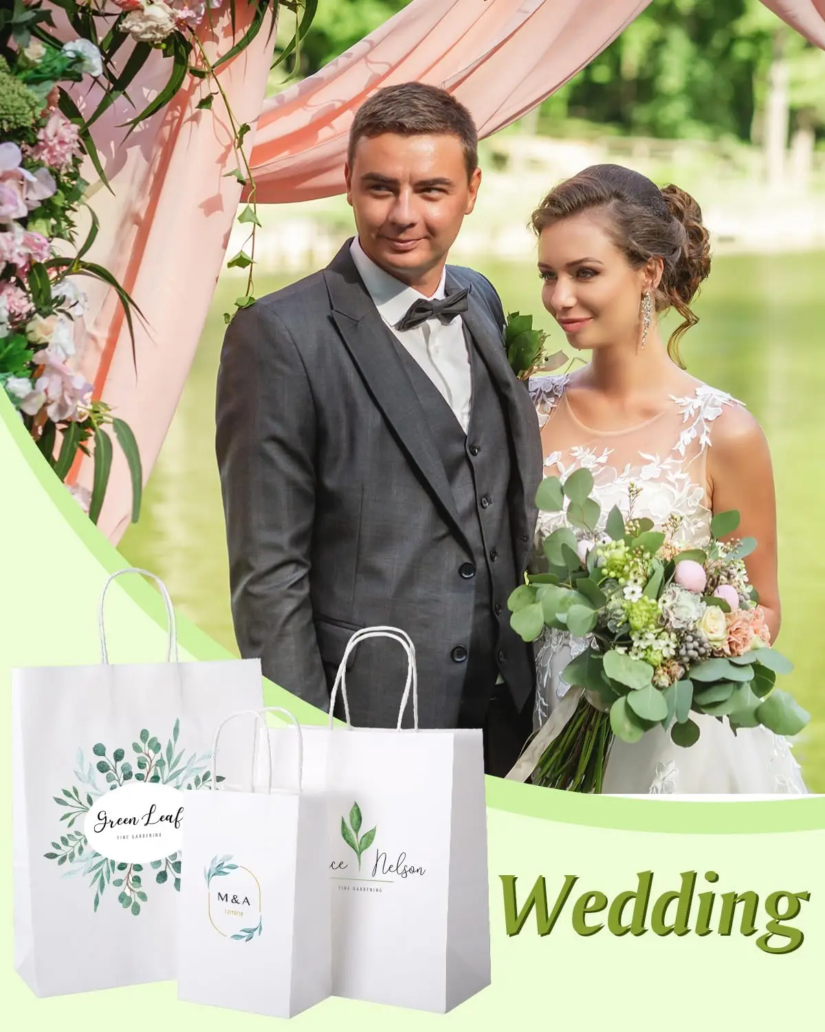 30 Stück weiße Party-Geschenktüten aus Papier für Geburtstage, Hochzeiten, Babypartys – perfekt für Partygeschenke für Kinder und Erwachsene – Detail 5