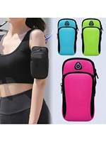 Durable Waterproof Running Armband Phone Case - Sweat-Resistant Dacron with Earphone Port - Perfect for Fitness, Cycling, and Ou