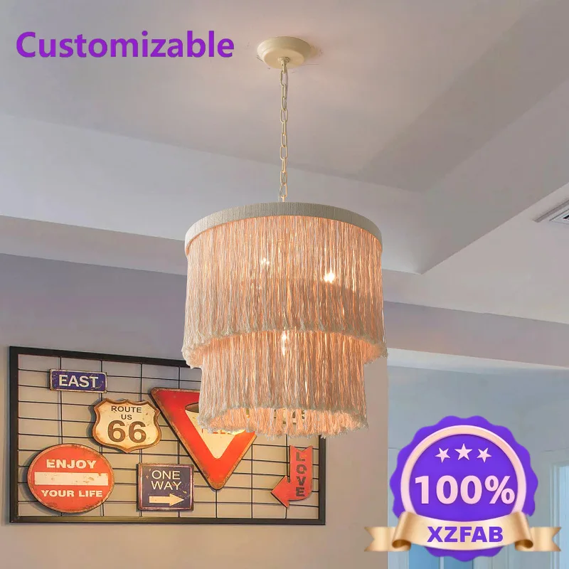 Factory Direct 2026 Bohemian American Country Pastoral Living Room Dining Corridor Staircase Bedroom Lighting Art