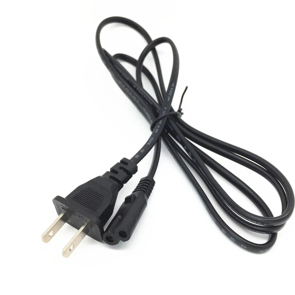 EU/US Plug 2-Prong AC Power Cord Cable Lead FOR Sony Camera DVD Adapter Charger MPA-AC1 AC-PW20