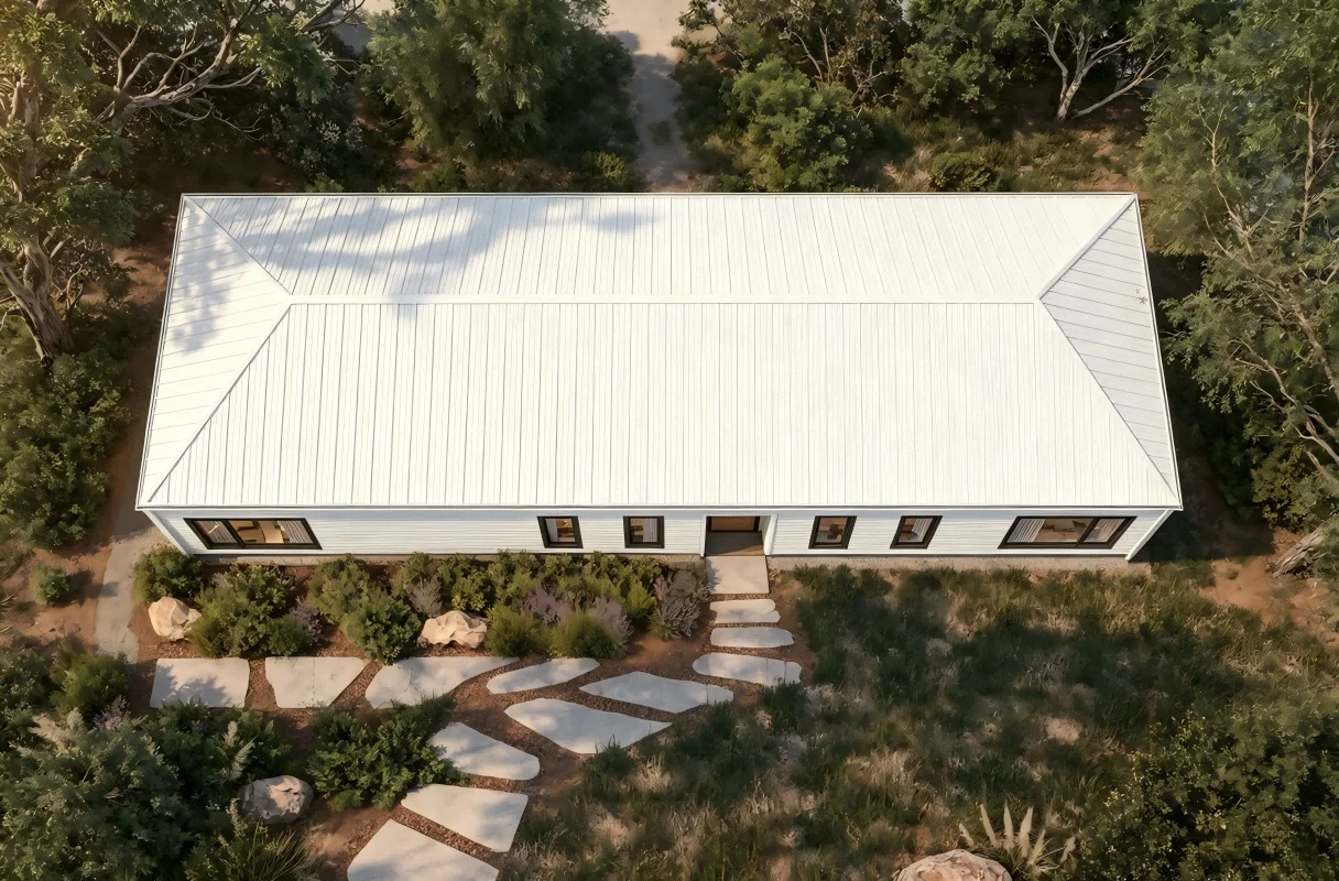 One Floor Prefabricated Modular House  Light Steel Structure  Holiday Cabin With Complete Interior Decoration Option
