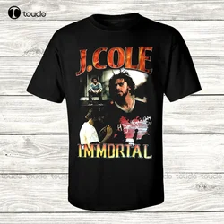 J Cole T-Shirt Rapper Shirt Unisex T-Shirt Vintage J Cole Shirt Large Size Tshirts Xs-5Xl Custom Gift Unisex Streetwear Tshirt