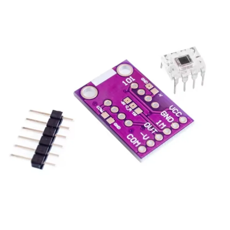 1 peça módulo sensor de intensidade de luz analógica opt101 diodo fotoelétrico de chip único 14khz