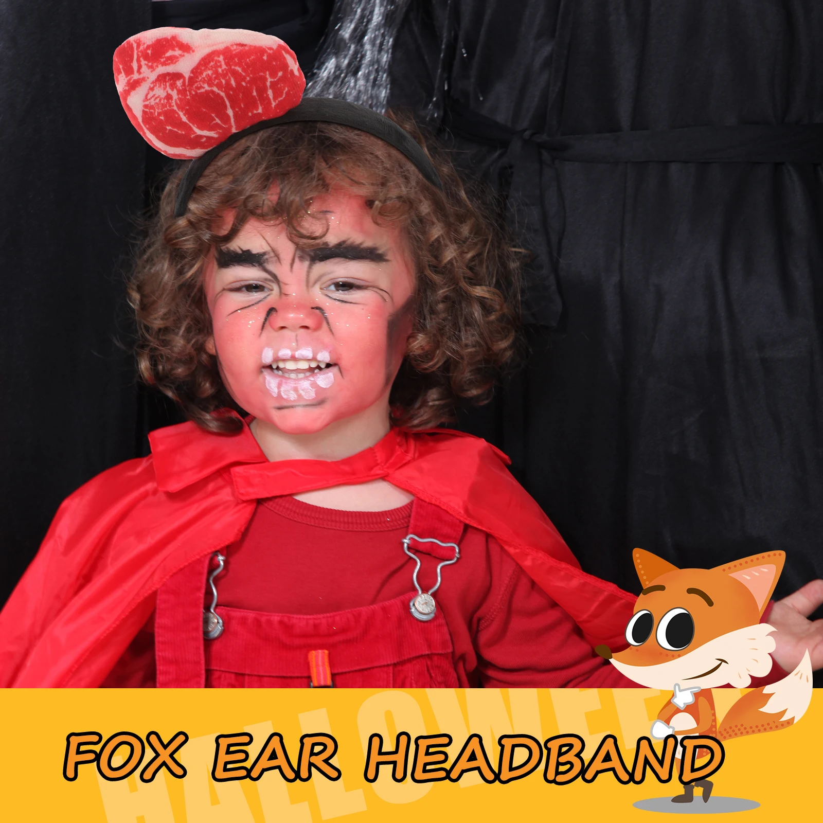 

Funny Simulated Meat Headdress Realistic Design Party Supplies Food Hair Accessories Festival Headband Cosplay Event Wedding