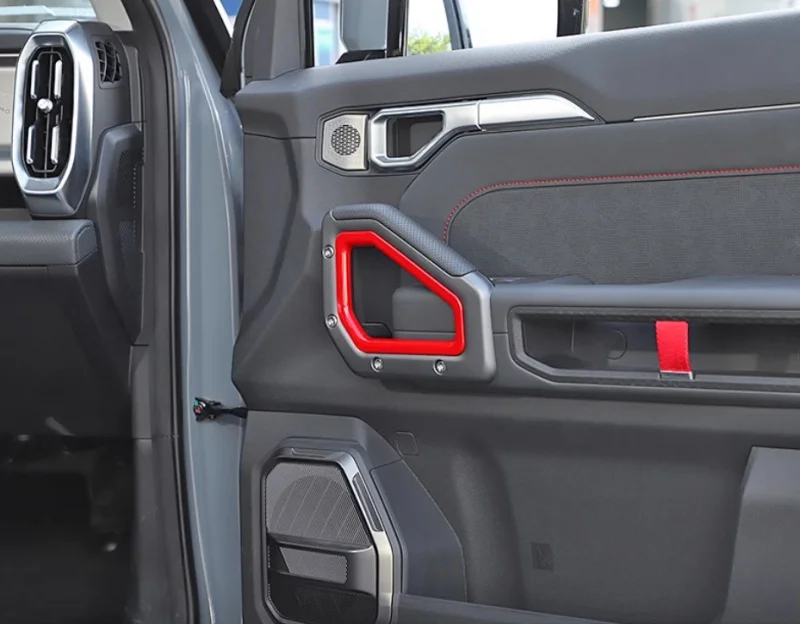 Car Door Handle Decorative Stickers Fit for JETOUR Traveler T2 2025 Modified Armrests Bright Strips Car Interior Accessories