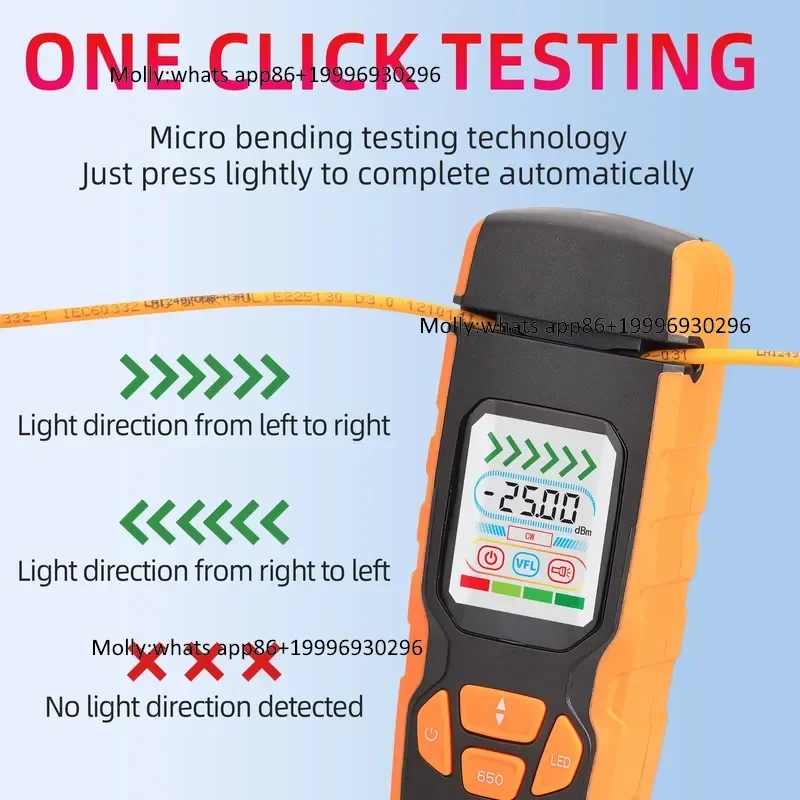 KS2 4-in-1 Electric Fiber Optic Identifier with Red Light Source & Tone Generator