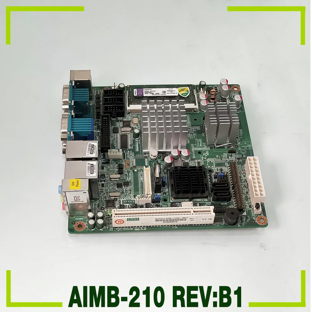 AIMB-210G2 Industrial Control Motherboard Original Disassembly Machine For Advantech AIMB-210 REV:B1