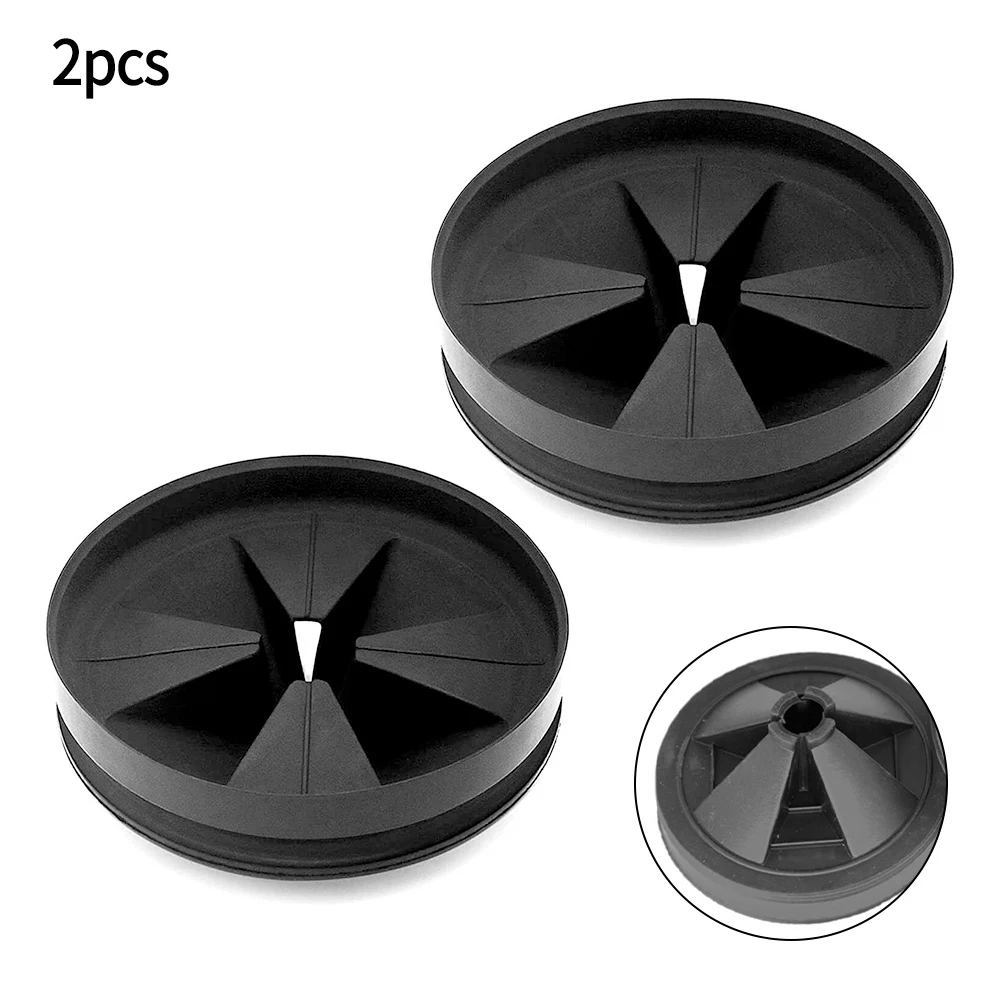 2pcs Garbage Stopper Ring Cover For Insinkerator Garbage Disposal Splash Guard Sink Baffle Reduce Disposer Noise Tool