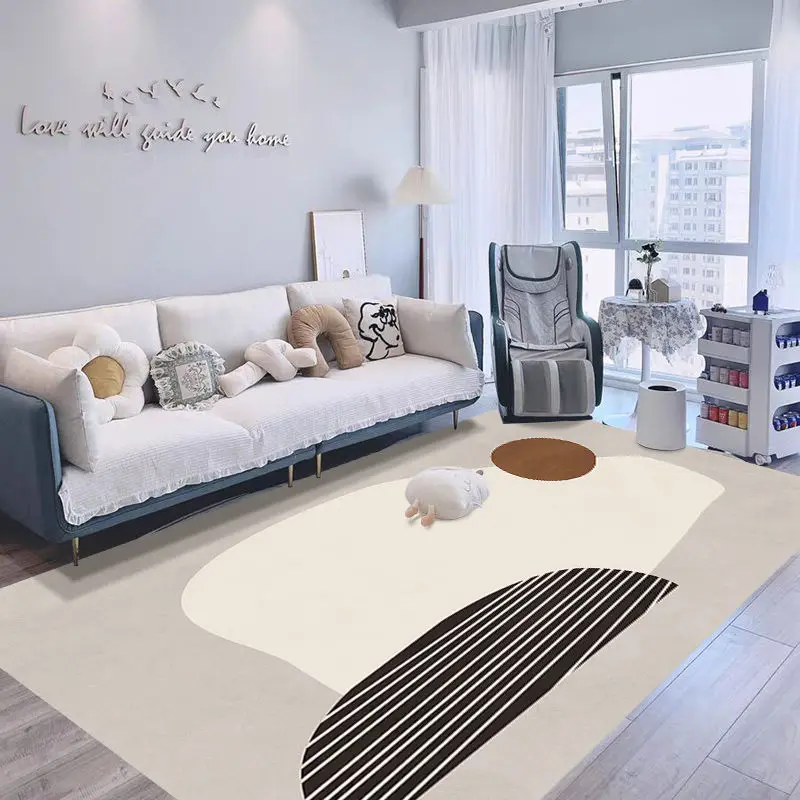 Nordic Style Carpets for Living Room Decoration Teenager Bedroom Decor Rugs Non-slip Carpet Sofa Coffee Table Area Rug Floor Mat