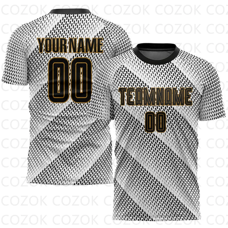 

Customized Colorful Football Jersey for Men Football Short Sleeves Athletic Tee Shirts