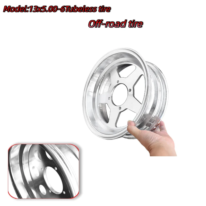 

10 inch 3.50-10/2.75-10 rear vacuum wheels, aluminum alloy wheels, bicycle motorcycle modification accessories