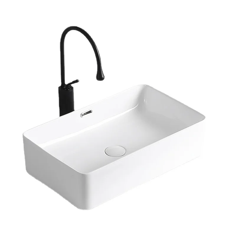 

Square ceramic table basin, balcony bathroom hand wash basin