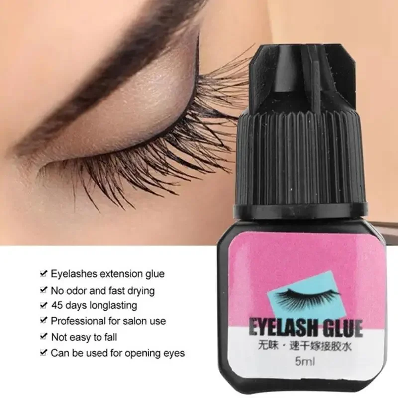 

Waterproof Eyelashes Extension Glue Long Lasting Grafting Lashes Glue Quick Drying Adhesive Glue No Irritant Eyelash Makeup Tool