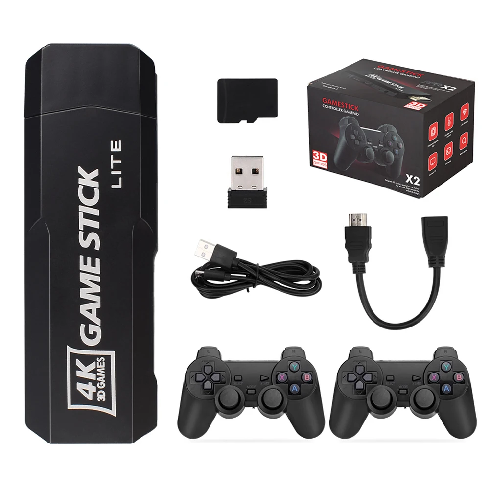 

8 GB HD 4K Video Game Console 58000+ Games Wireless Retro Gaming Console USB Charging Handheld Video Game Console for Kids Child