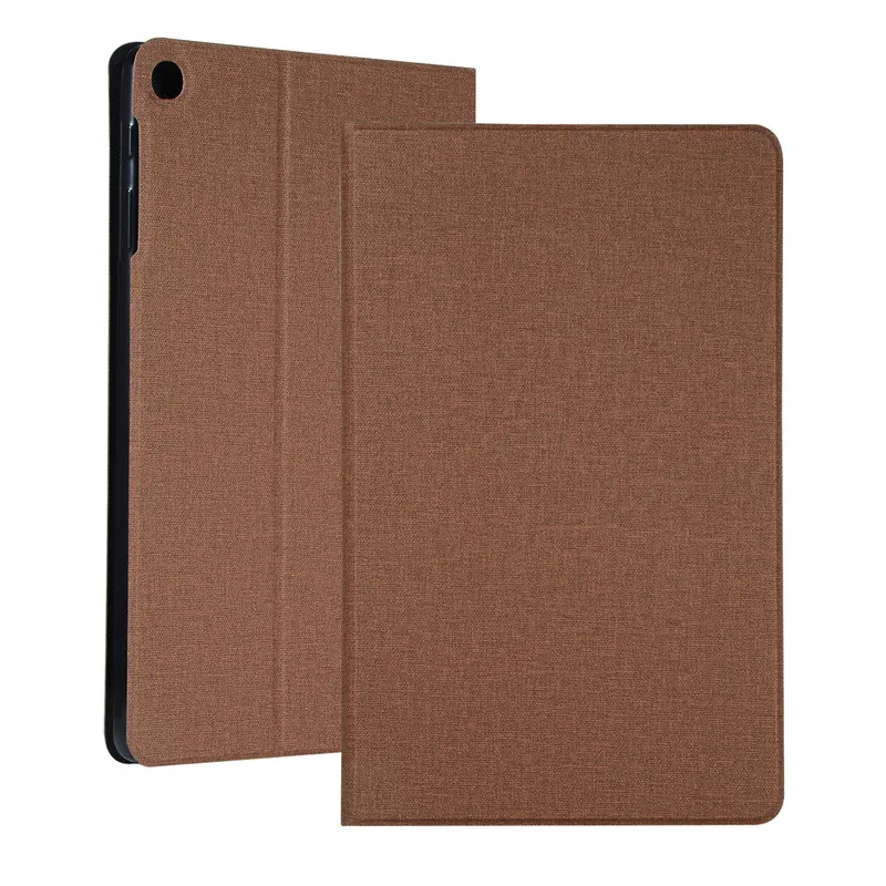 Cloth Case for Samsung Galaxy Tab A 10.1 2019 Model SM-T510 SM-T515 SM T510 T515 Cover Funda Slim Flip Stand Magnetic Table Case