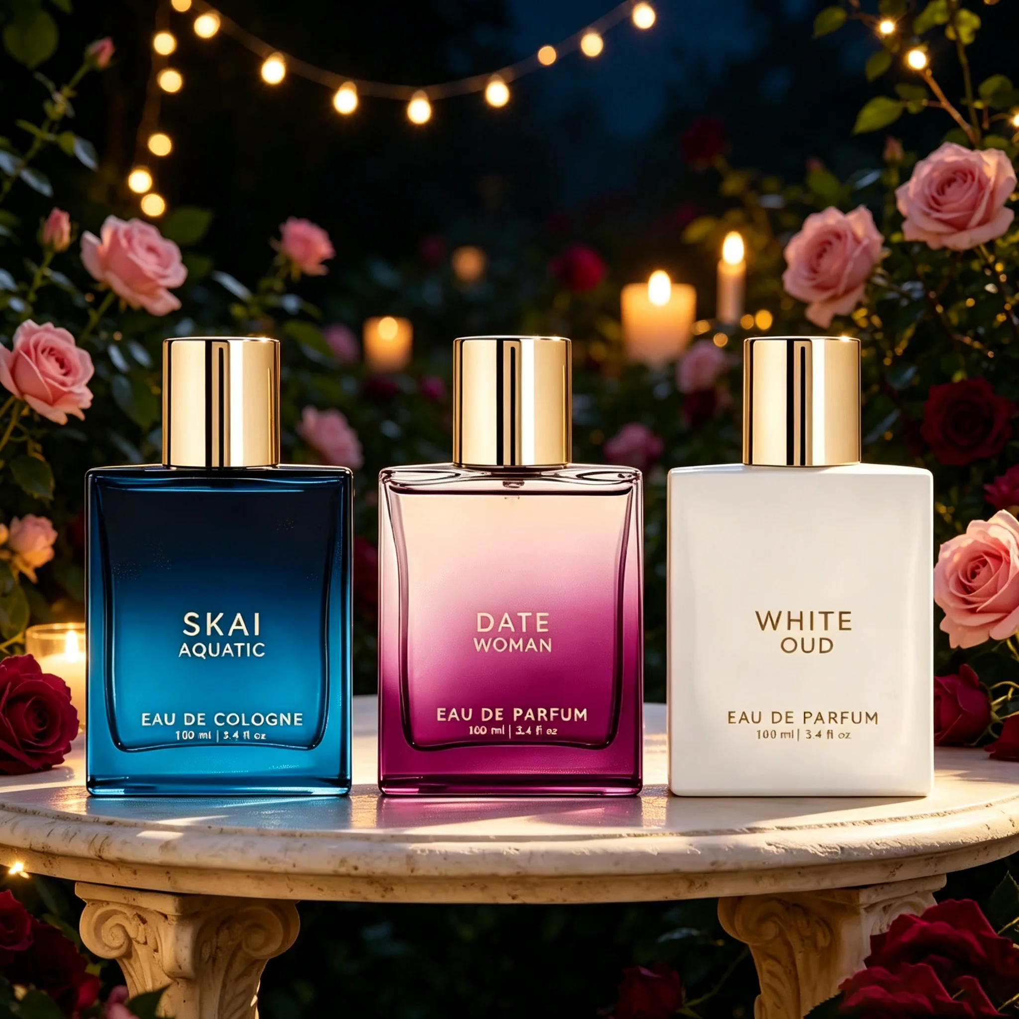 Perfume And Fragrance Difference - Three luxurious and different perfumes perfume