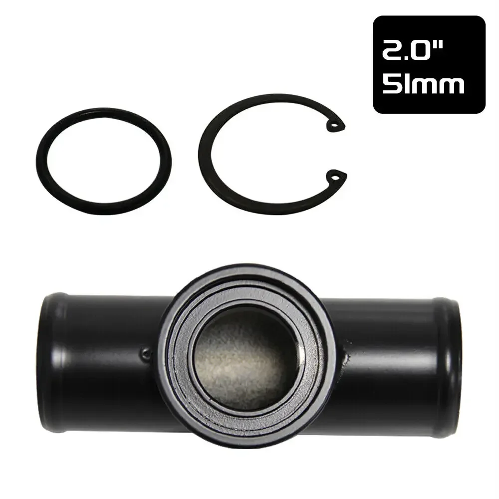 Pasuje do zaworu wydmuchowego HKS SSQV SQV BOV Aluminiowy zawór wydmuchowy 51 mm 76 mm Czarny 2" 3" Adapter kołnierzowy Rura rurowa — zdjęcie 5