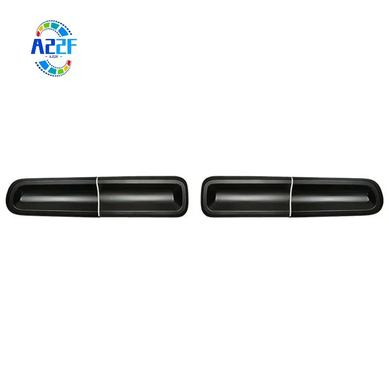 A22F-4Pcs Tail Light Covers Taillight Guard Trim Cover Smoked Black For Dodge Challenger 2015-2024