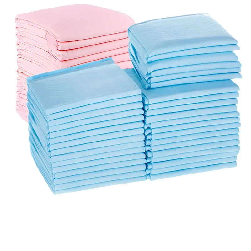 50/100 Uds. Almohadillas para orinar para entrenamiento de perros, pañales súper absorbentes para mascotas, estera de pañales limpia y saludable desechable para mascotas, suministros de pañales lácteos