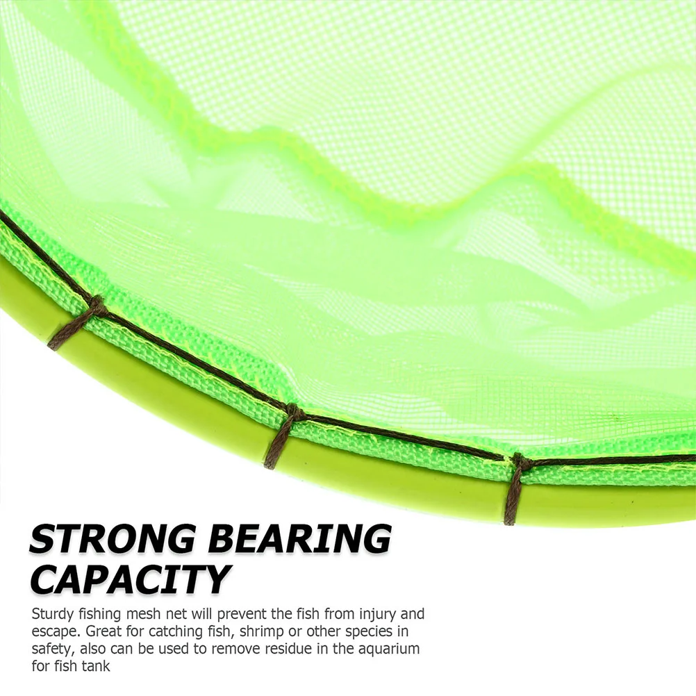 

Fishing Net Head Removable Pouch Titanium Alloy Ring Durable Design No Harmful Outdoor Fishing Use Landing Net