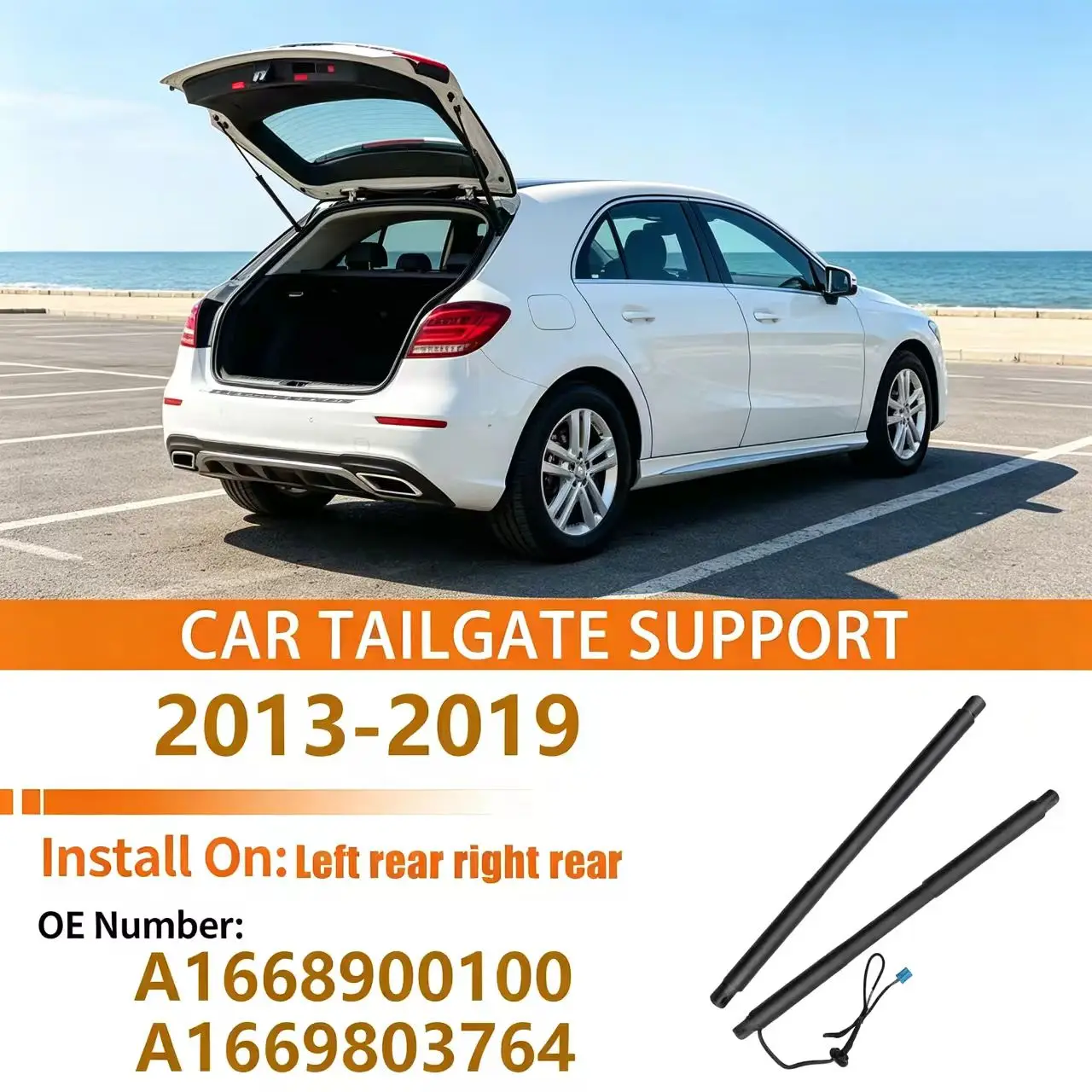 For 2013-2019 Mercedes-Benz GL GLS X166 350 400 450 Tailgate Support Rod Electric Support Strut A1669803764 A1668900100