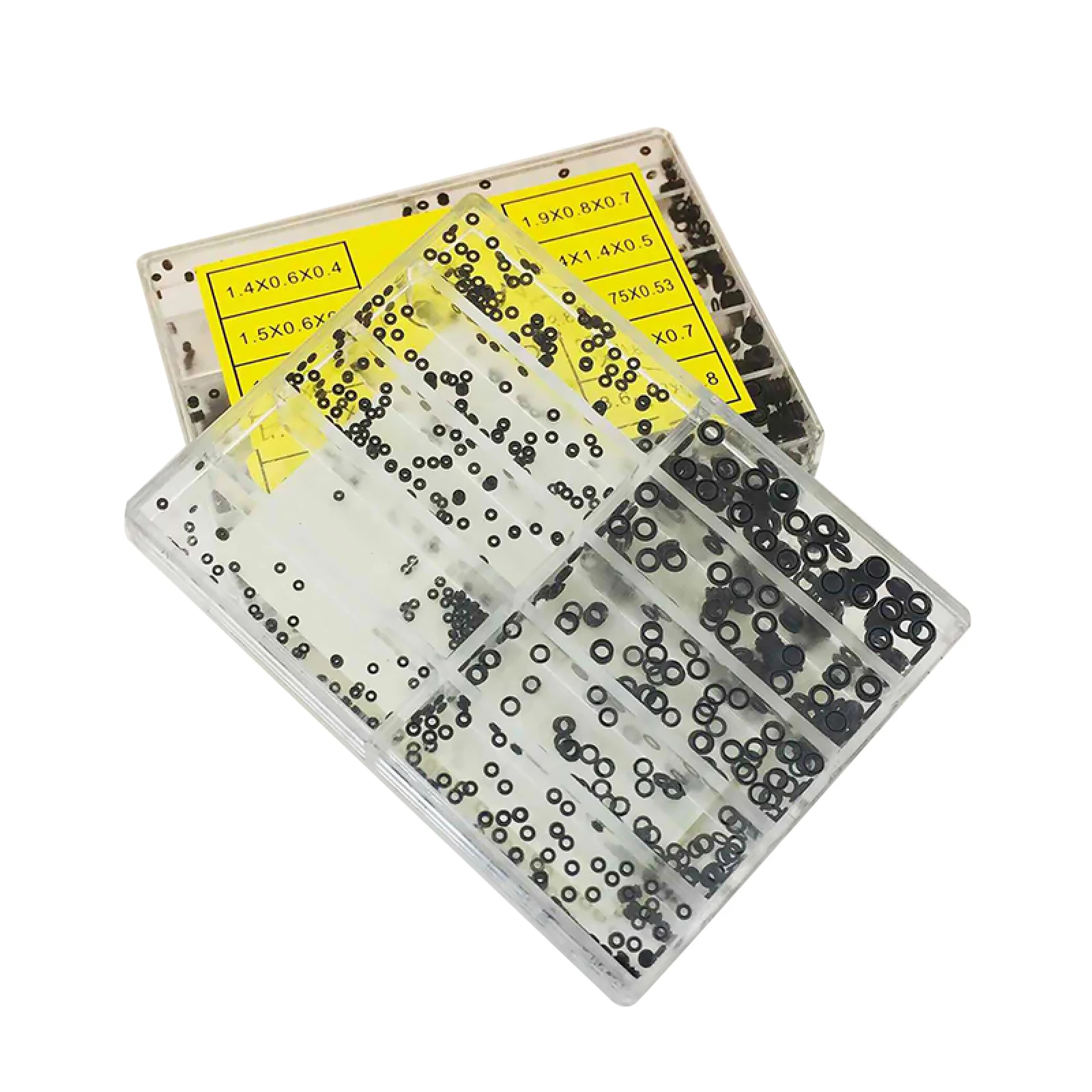 10 SizeMini Rondella di Gomma O-Ring Corona di Orologio Orologi Impermeabili Guarnizioni O-Ring Guarnizioni Parte Strumenti di Riparazione Orologio Accessorio