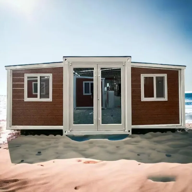 

Prefabricated Container House Expandable Modular Homes Mobile Tiny House Office Cabin Emergency Relief Shelter Foldable House