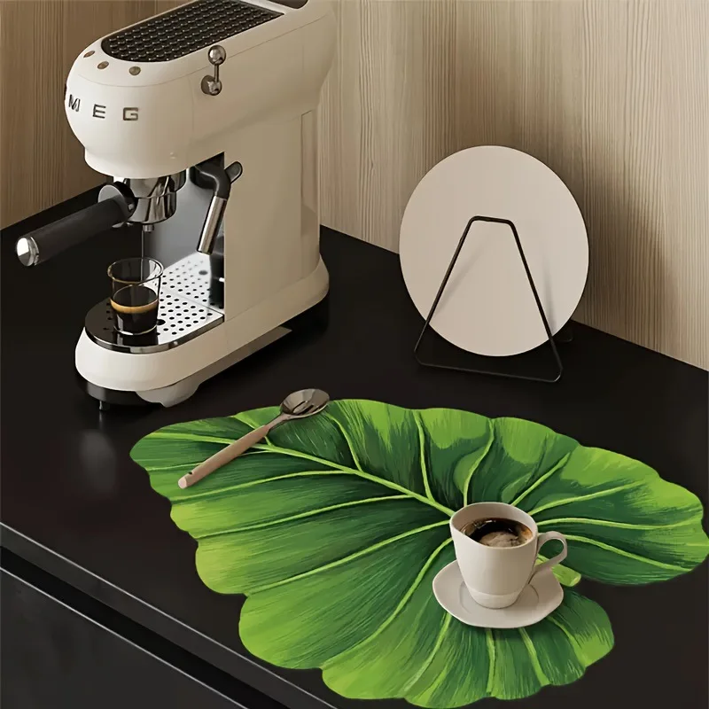 الباستيل الحمام الكلمة حصيرة ورقة نمط دياتوميت حمام البساط عدم الانزلاق دش مدخل وسادة سريعة الجافة القدم الأخضر النباتية ديكور