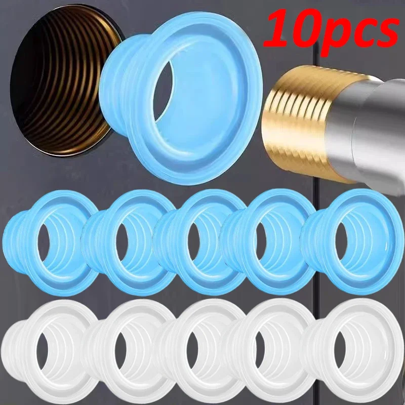 10PCS Silicone Sealing Gaskets for Faucet leakage proof Rubber Valve Threaded Pipe Hose Sealer Washer Gasket Seal Plumbing Plugs