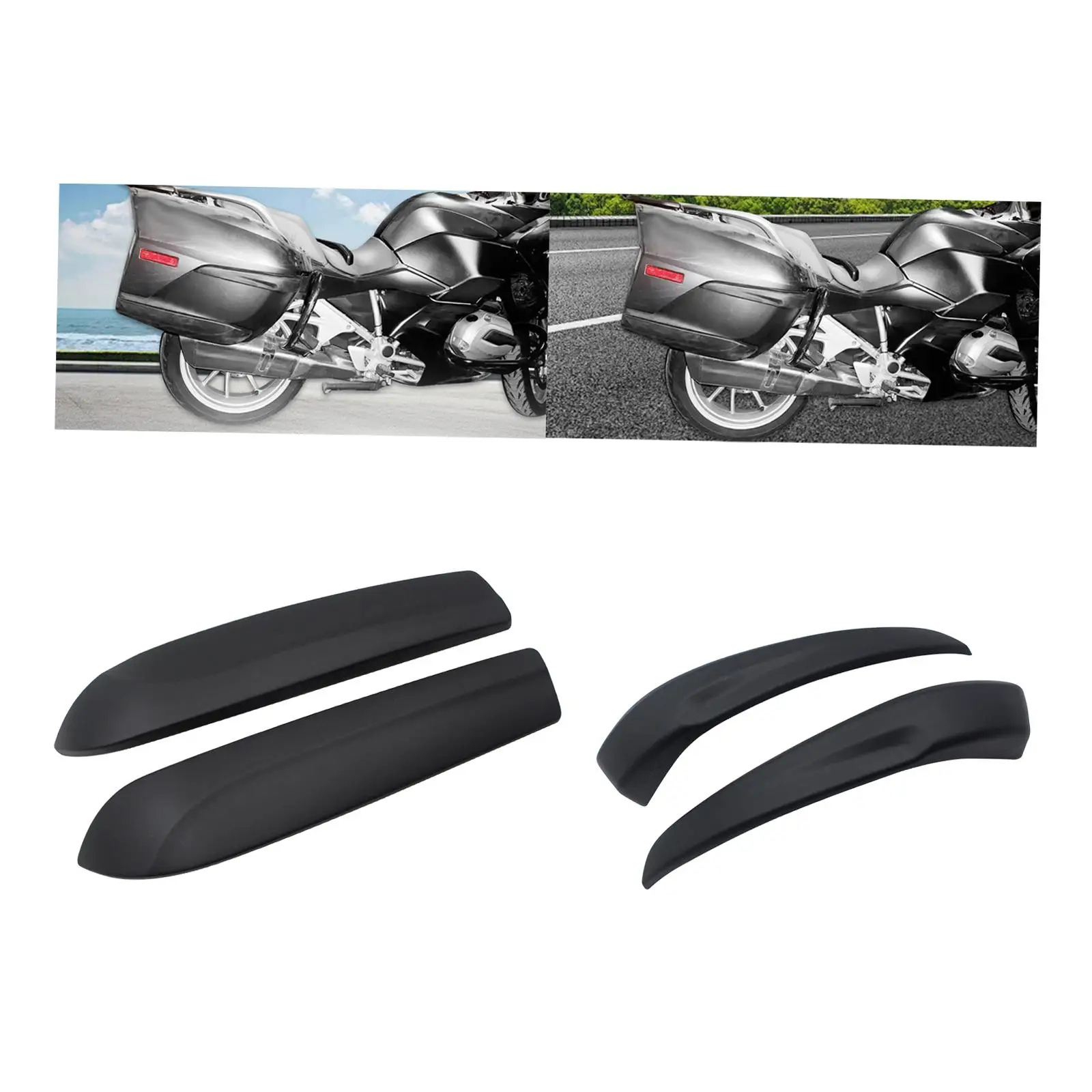 

2Pcs Motorcycle Side Case Protector Guard Replaces Spare Maintenance Easy to Install Garage Crashproof for K1600GT 2010-