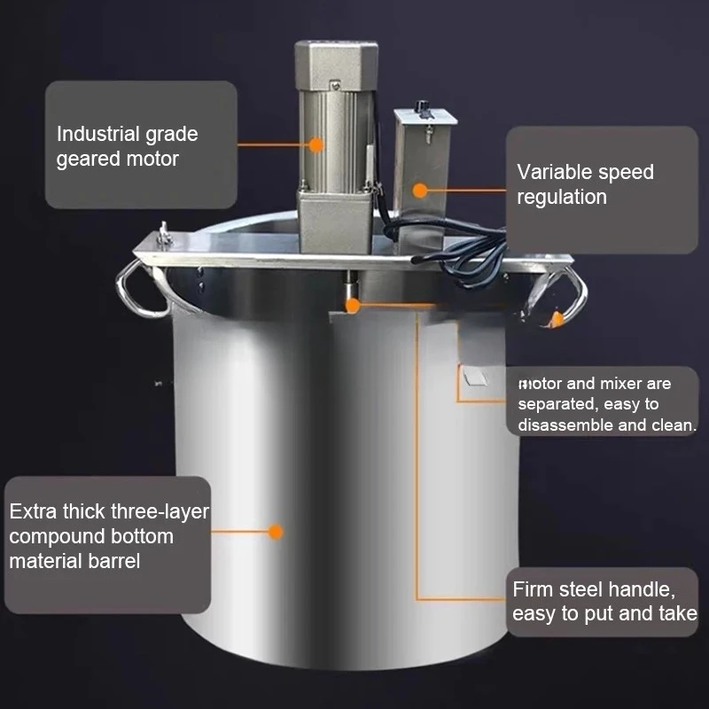 Automatic Small Hot Pot Frying Machine Chili Sauce Jam Boiling Filling Stir Frying Mixer Commercial Sauce Processing Machine