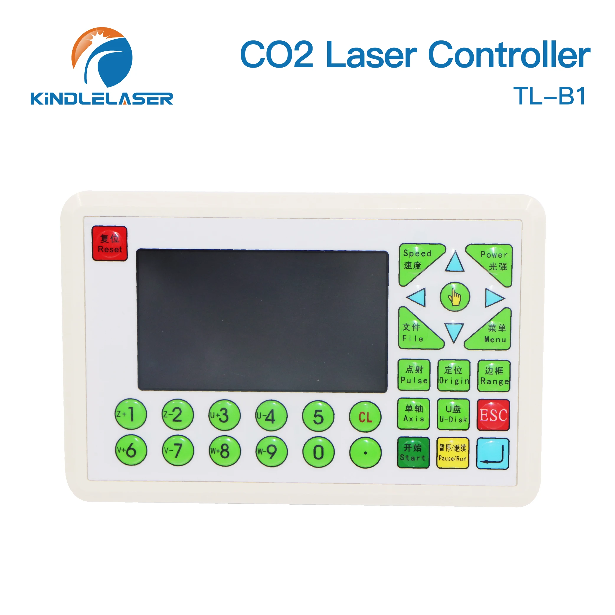 Kindlelaser Laser Controller System TL-B1 for Double-head Asynchronous Co2 Laser Engraving Cutting Machine