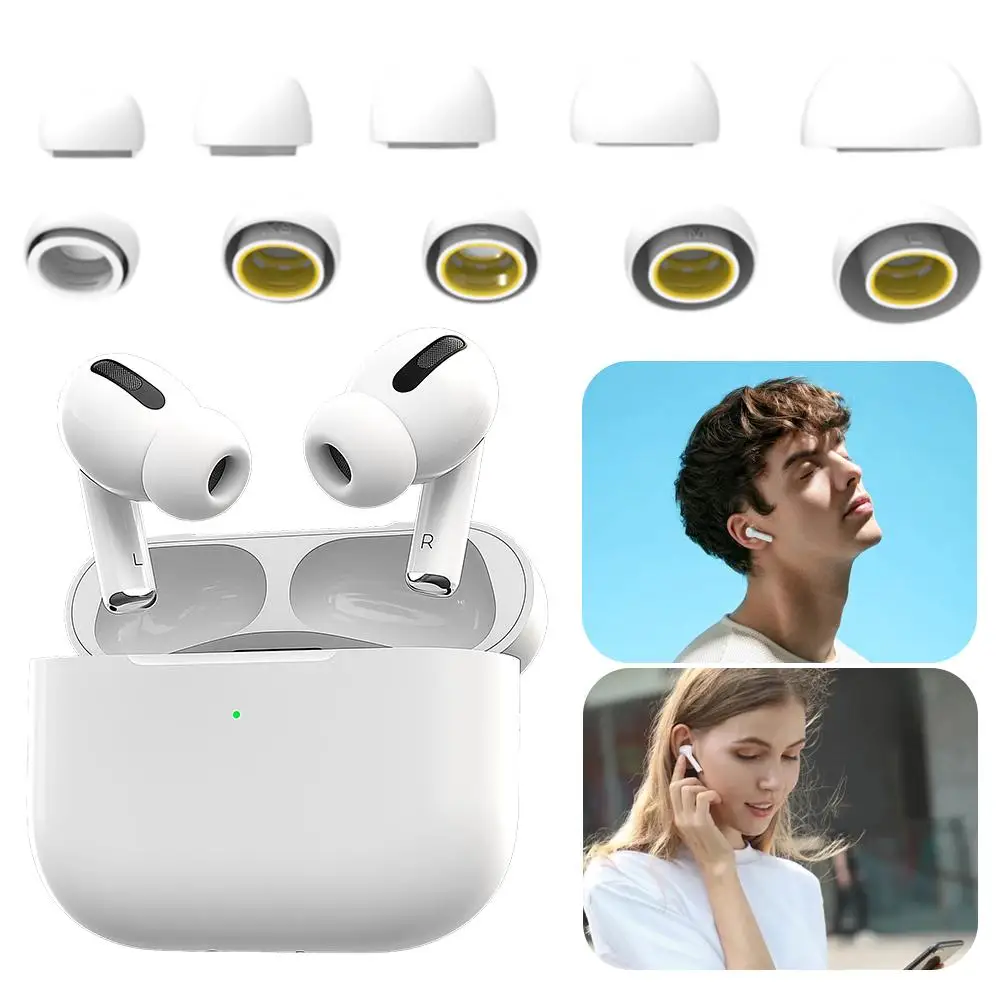 ل أبل AirPods Pro 3 الأذن نصائح براعم استبدال المطاط سماعات الأذن سيليكون يغطي اكسسوارات سيليكون سدادات الأذن غطاء #1