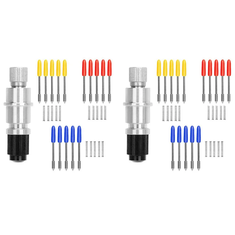 

60 Pcs 30/45/60 Degree Blade Vinyl Cutter Plotter Cutting Blades For CB09 CB09U Graphtec With Blade Holder Base