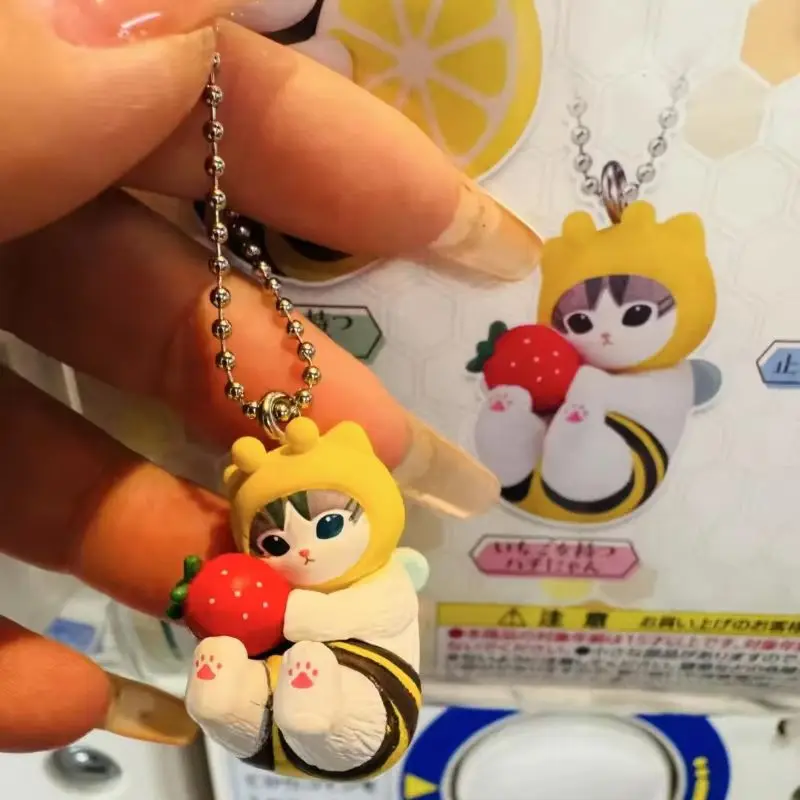Shaped Mofusand Bee Blind Box Twisted Egg Bee Cat Anime Figure Ornament Cute Doll Handmade Model Decoration Toys Surprise Gift - view 6