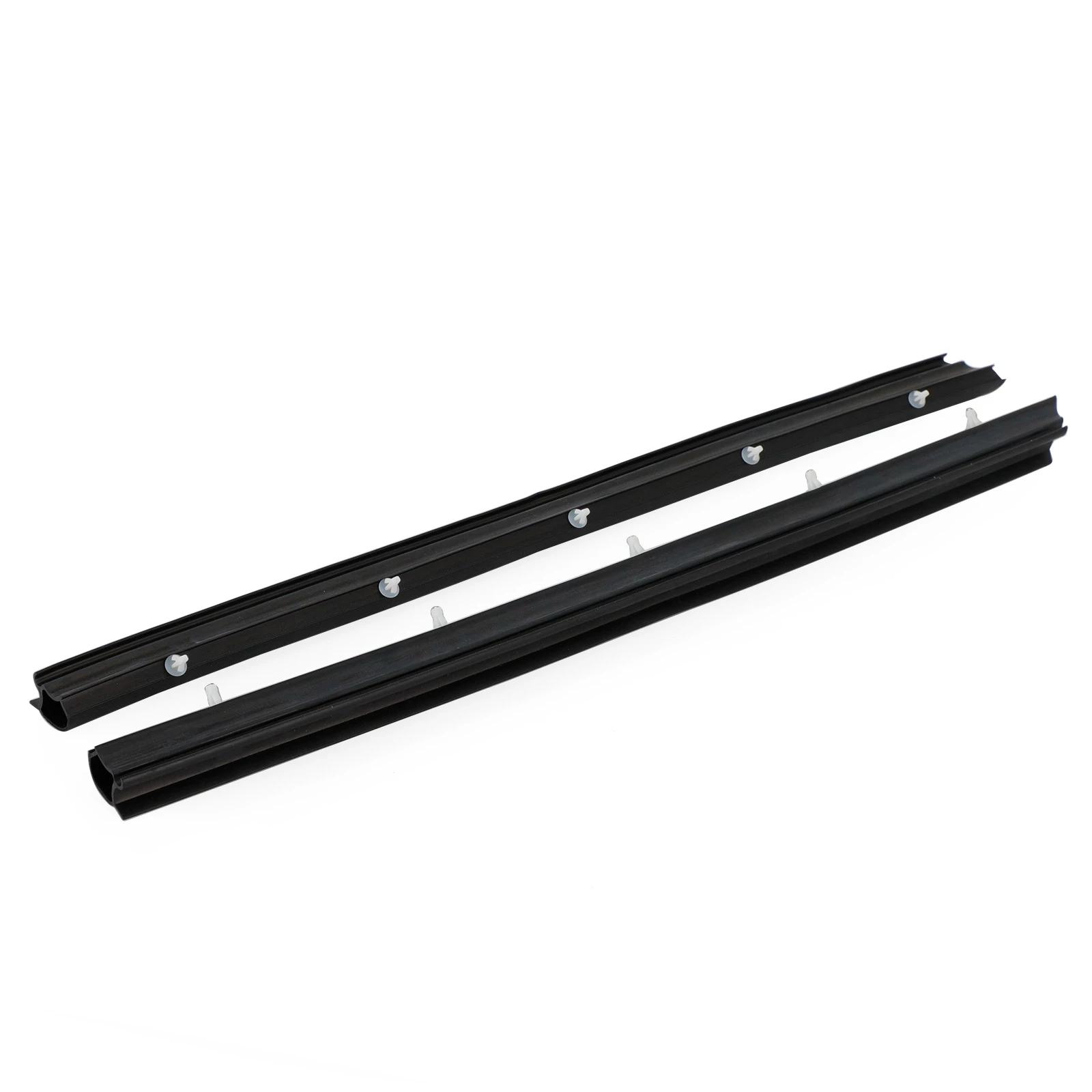 Artudatech 2x junta de puerta delantera sello embellecedor de goma para VW Transporter T5 T5.1 accesorios de coche