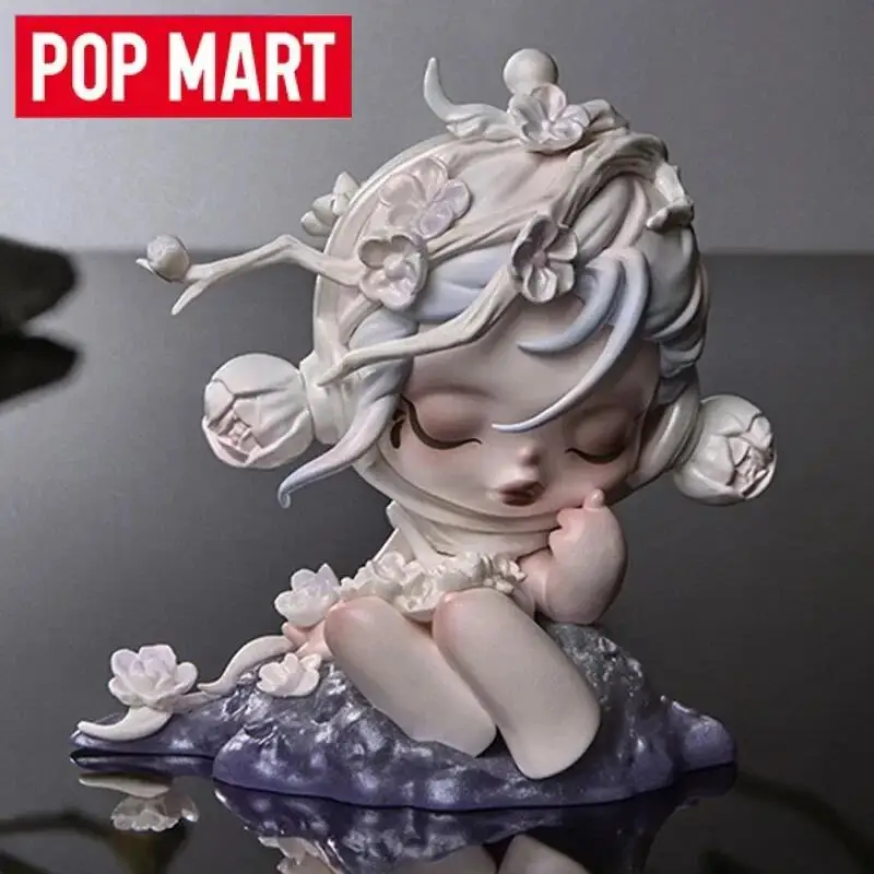 

POP MART Skullpanda The Ink Plum Blossom Series Blind Box Toys Guess Bag Mystery Box Mistery Caixa Action Figure Surpresa Cute