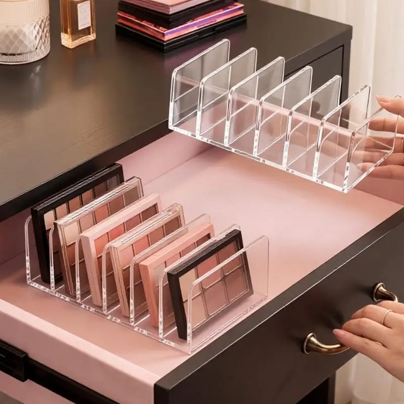 37ME Stylish Desktop Organiser Space Saving Cosmetic Tray with Multiple Compartments