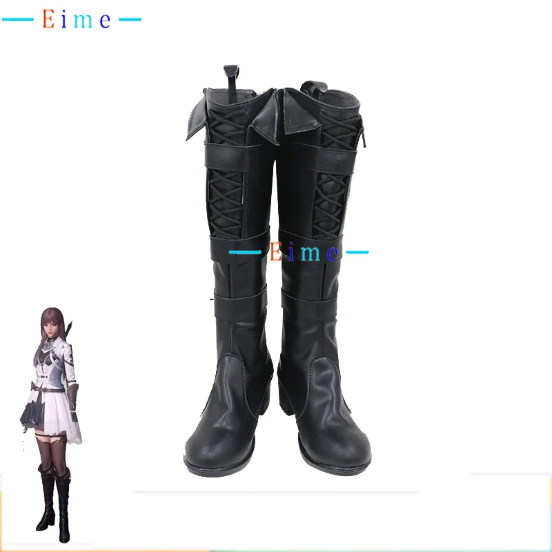 

Обувь для косплея героини Love and Deepspace, аксессуары для аниме, обувь из ПУ, сапоги для Хэллоуина и карнавала, реквизит для косплея, на заказ