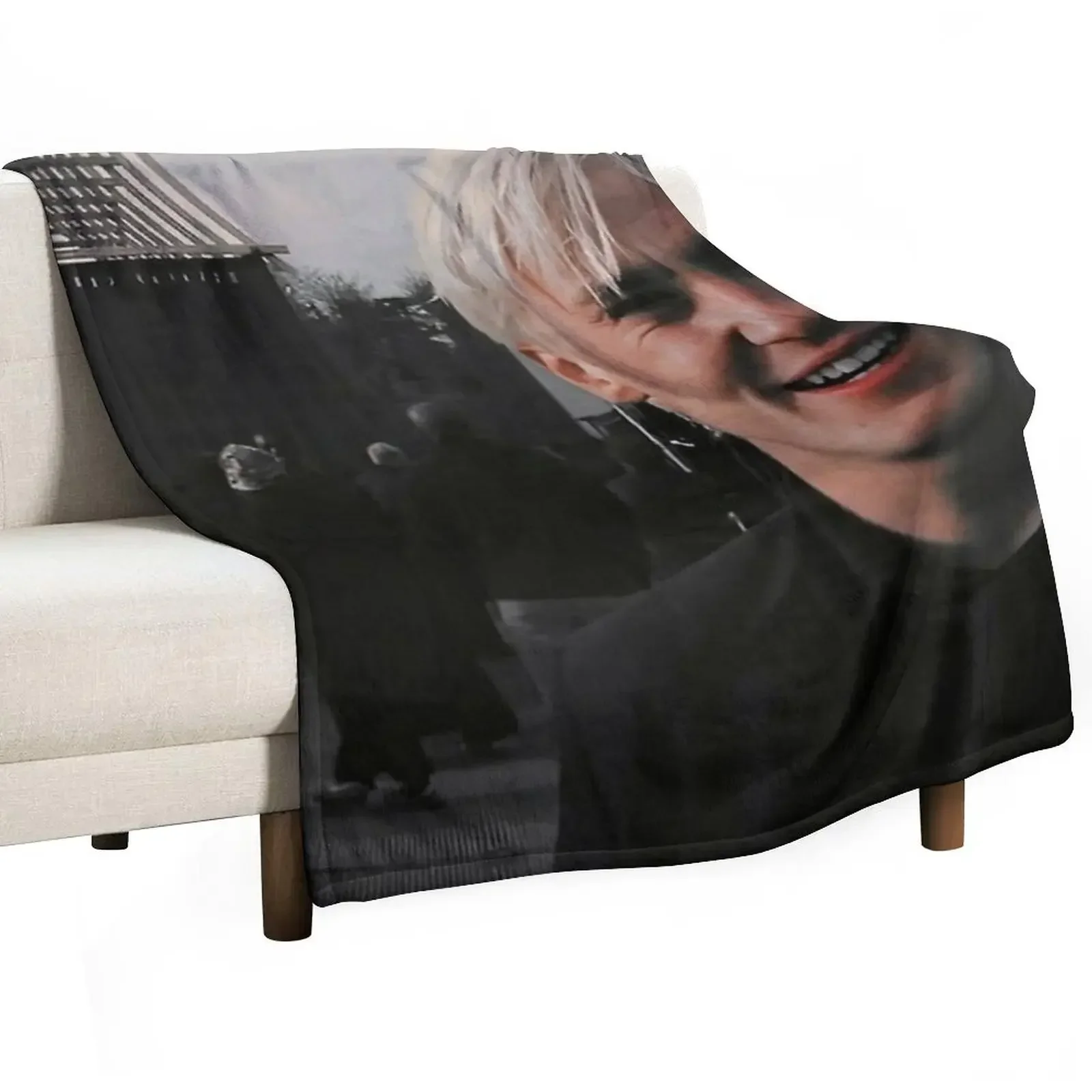 Tom Outside Throw Blanket Faux Fur Soft Warm Blanket for Bed